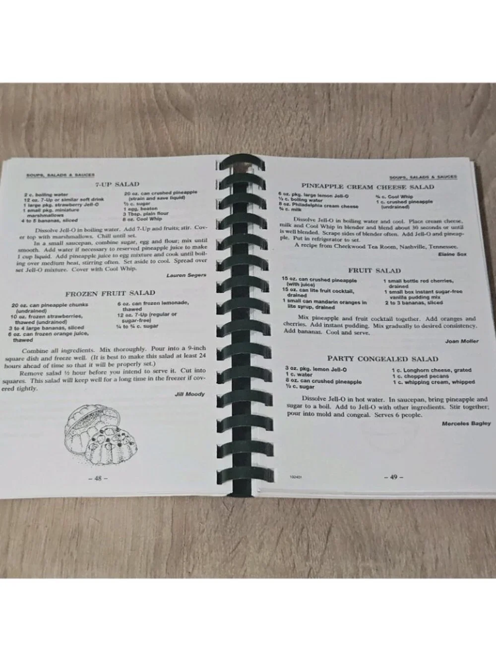 Palma Ceia Cooks ll Cookbook Tampa Florida United Methodist Church Spiral 2001